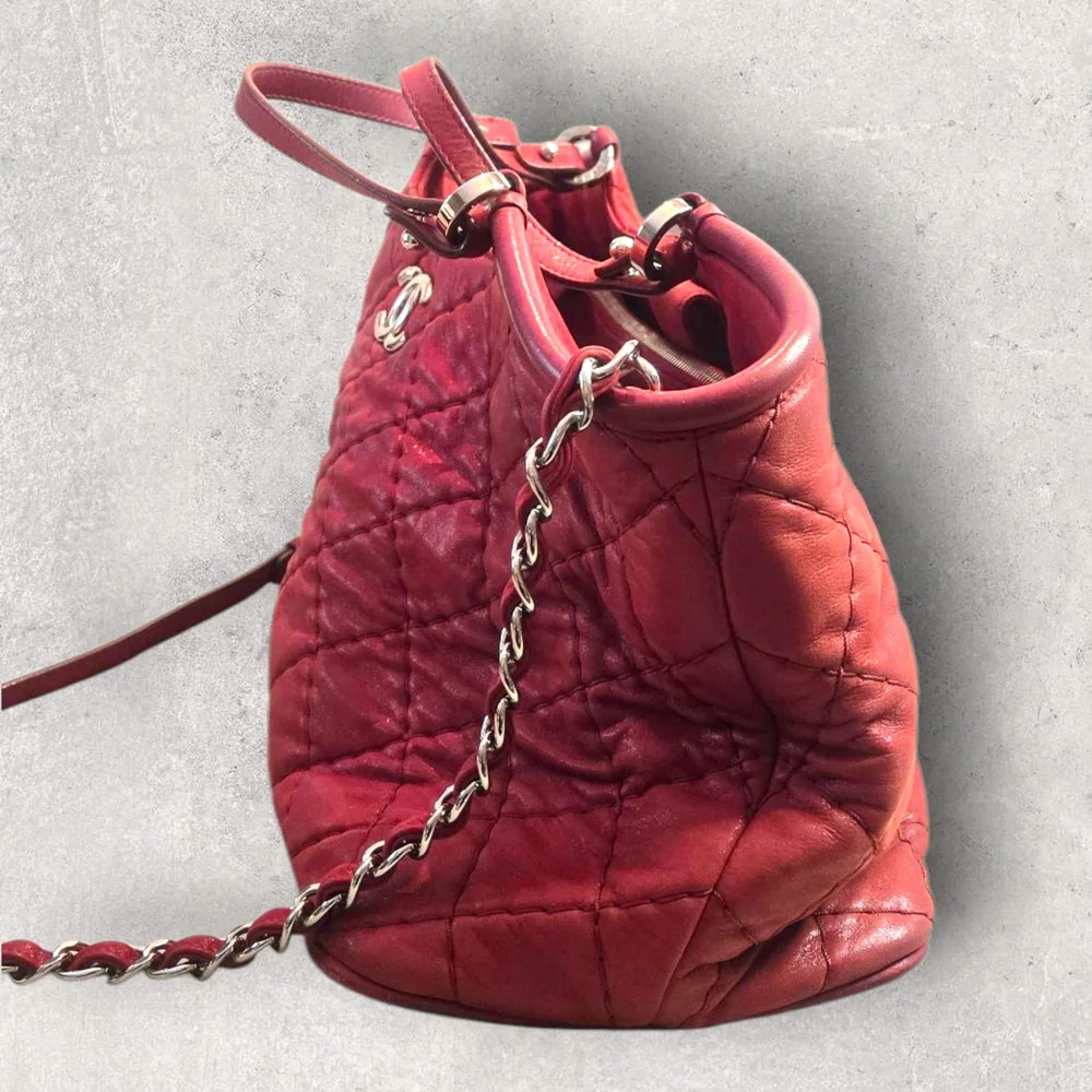 Chanel Calfskin Quilted 2-Way Tote Bag - Picture 4 of 16